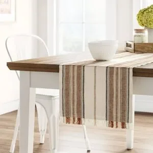 Threshold Striped Table Runner - Thumbnail 3